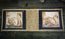 Luxury Hand-Tooled Leather Table Runner-Pyrography Swan Art Dresser Scarf, Waterproofed Vegetable Tanned Leather & Natural Cork Home Decor