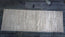 Luxury Hand-Tooled Leather Table Runner-Pyrography Swan Art Dresser Scarf, Waterproofed Vegetable Tanned Leather & Natural Cork Home Decor